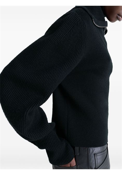 maglione zipped donna nero LEMAIRE | TO1422 LK1043BK999